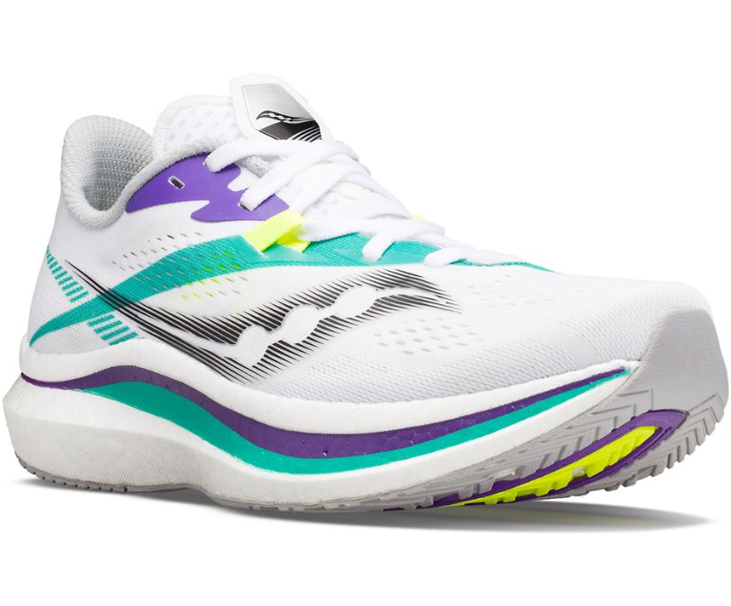 Saucony Endorphin Pro 2 Women's Running Shoes White / Mint | AU 112ILHS